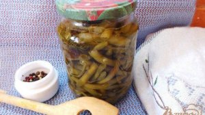 Консервированная спаржевая фасоль в кисло-сладком маринаде