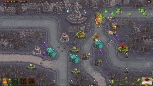 Kingdom Rush Vengeance -- Уровень 28 - Древние Призраки (Кампания) (Безумец)