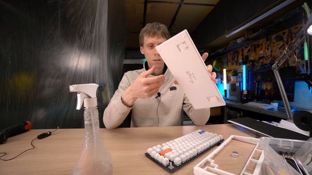 ОТЛИЛ СИЛИКОНА в клавиатуру с Aliexpress...