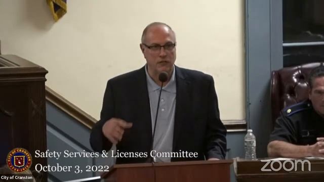 October 3, 2022, Safety Services, & Licenses Committee, and Finance Committee Meetings