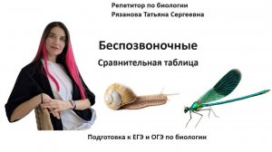Шпаргалка по беспозвоночным-кишечнополостные, черви, моллюски, членистоногие