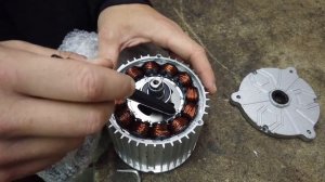 Разборка и сборка мотор BUTCH X2 1500w brushless на датчиках холла