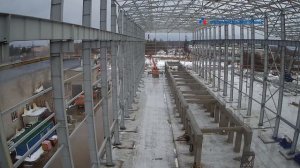 Производственное здание для картонно-бумажной фабрики