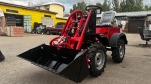 Самодельный минипогрузчик 🚜