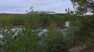 Гора Белая из фосфогипса под Воскресенском - интересный туристический объект Московской области