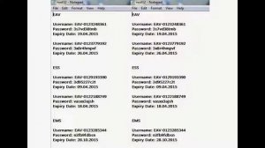 ESET Nod32 Username and password EAV & Trial 10.3.2015