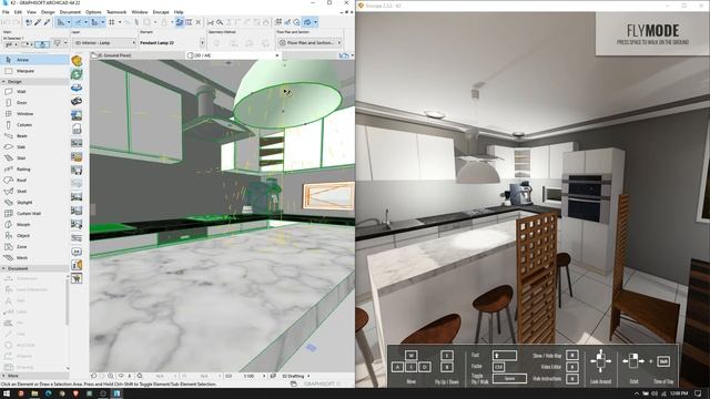 Enscape + Archicad 22. Realistic renders for architectural projects. смотреть онлайн