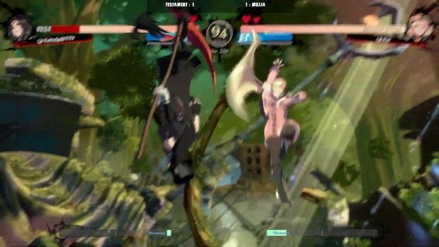 GGST | YoHoSpill (Testament) VS Rat (Millia) | Guilty Gear Strive High level gameplay