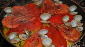 Паэлья с морепродуктами