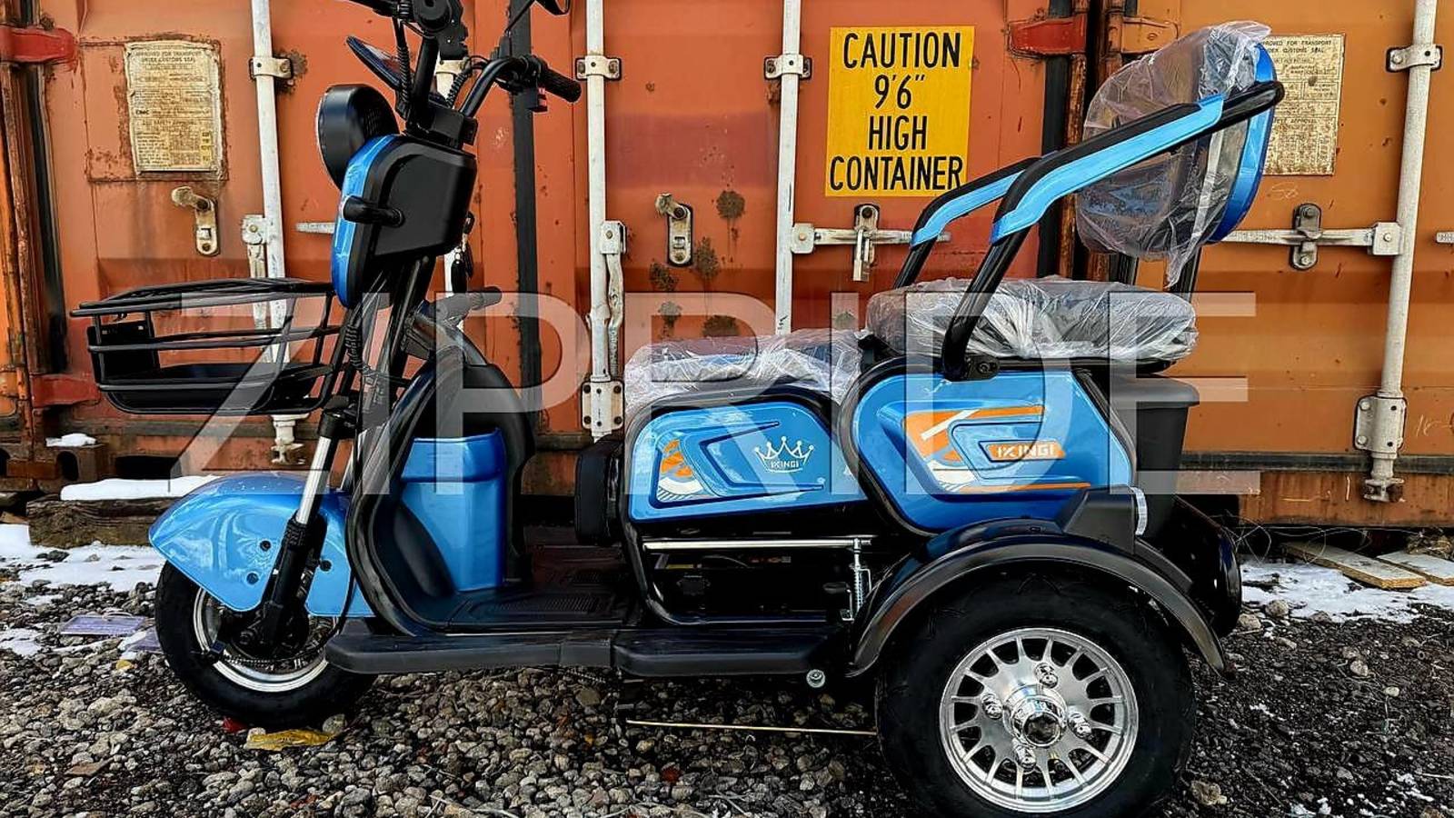 🙌ПОЛНЫЙ ОБЗОР НОВИНКИ🔥 НА ДАЧУ😉 ЦВЕТ НЕБО Электрический трицикл IKINGI 1000W 60v23ah zipride смотреть онлайн