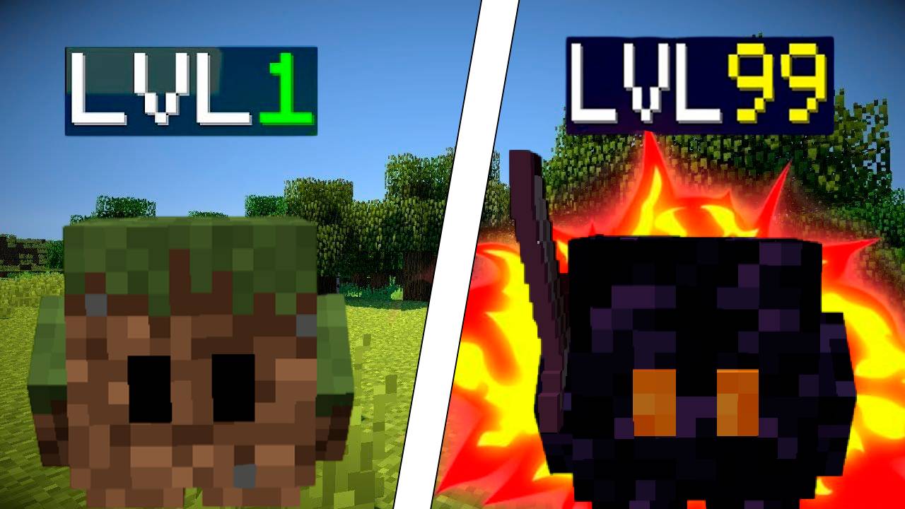 😨 Майнкрафт но Я Прокачал БЛОК До МАКСИМАЛЬНОГО УРОВНЯ! смотреть онлайн