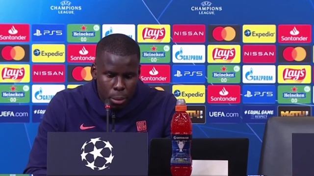 KURT ZOUMA PRESS CONFERENCE ~ KRASNODAR VS CHELSEA ~ CLEAN SHEET & A WIN смотреть онлайн