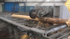 Окорочный станок фрезерного типа мод 600 производство опор ЛЭП