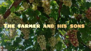 The farmer and his sons. Aesop's fables. Басни Эзопа