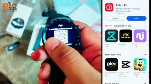 Smart Watch A2 Unboxing And Installing The Mibro Fit Application.