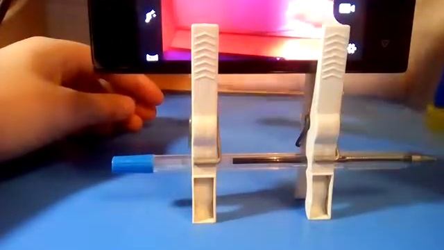 Как сделать подставку для телефона или места штатива. смотреть онлайн