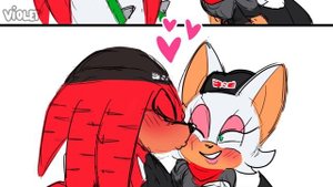 First Kiss - Knuckles x Rouge (Knuxouge) Comic Dub Comp