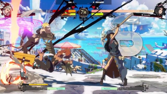 GGST | KingAfrica4 (ABA) VS merficul (Testament) | Guilty Gear Strive High level gameplay