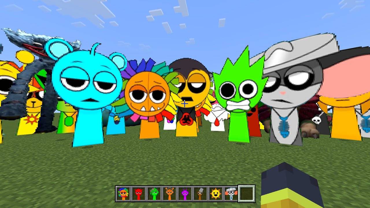 Incredibox SPRUNKI как Poppy Playtime Глава 4 Smiling Critters MOD в Minecraft PE