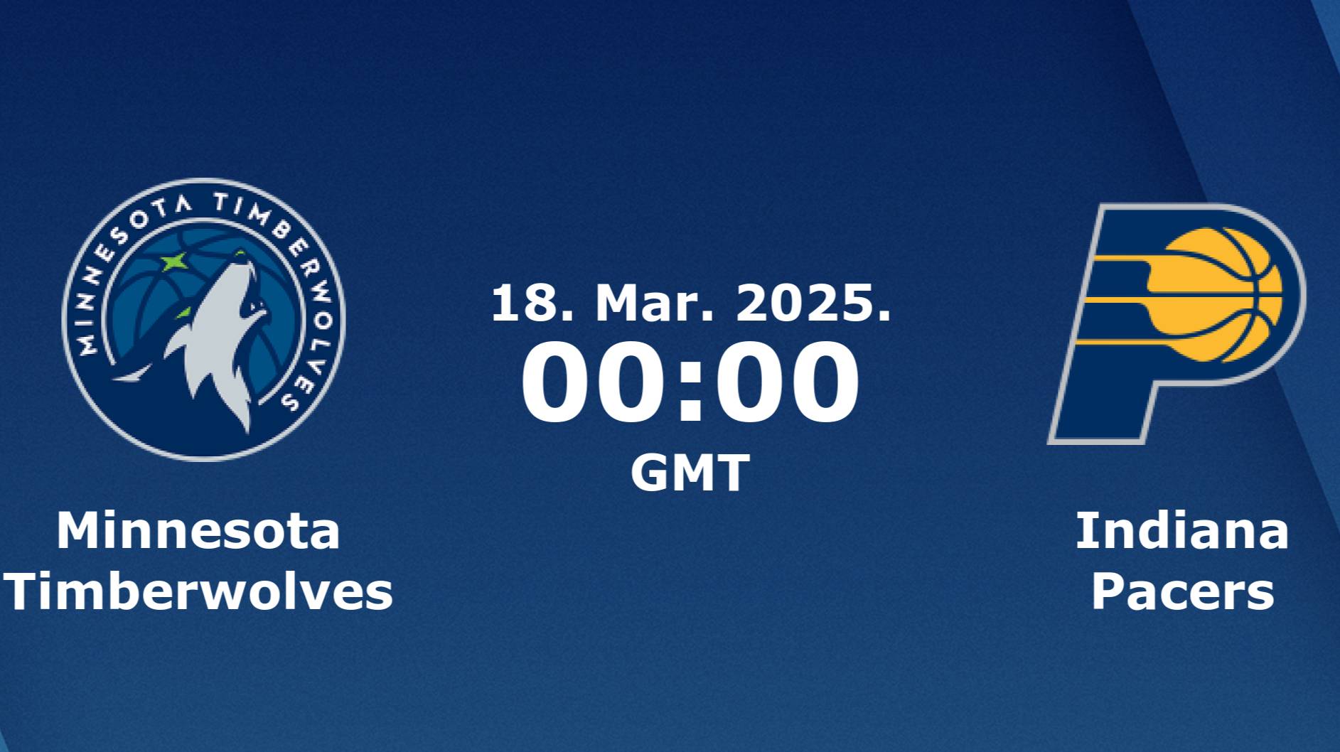17.03.2025 | Миннесота Тимбервулвз — Индиана Пэйсерс | Timberwolves at Pacers