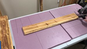 DIY Shiplap Canvas Frame