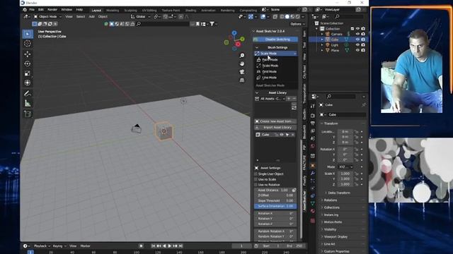 BLENDER ADDON REVIEW-Asset Sketcher V2.0 смотреть онлайн