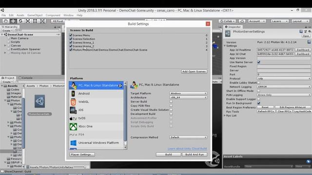 Photon Chat - Exemplo de Integração da PUN com o Chat смотреть онлайн