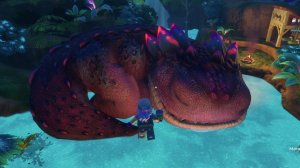 Приключения Пушинки Лего на озере, неожиданная находка.