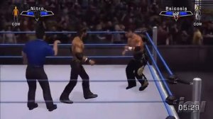 WWE SmackDown vs. Raw 2007 Xbox 360 Gameplay - Nitrous