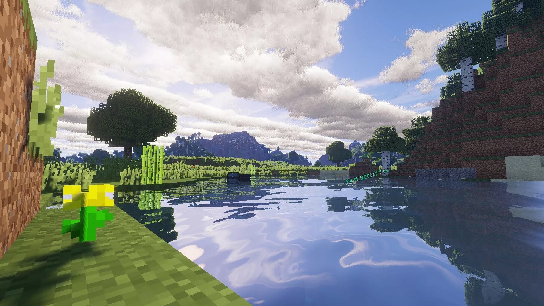 ШЕЙДЕРЫ НА MINECRAFT С GOOGLE PLAY MINECRAFT СО ВСТРОЕННЫМИ ШЕЙДЕРАМИ ОЧЕНЬ КРАСИВО