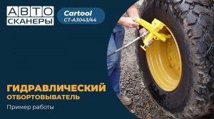 Пример работы с гидравлическим отбортовывателем Cartool