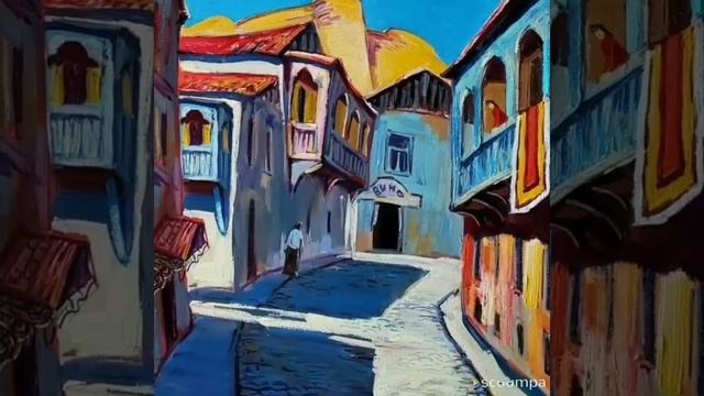 Томас Сухотин смотрит картины Մհեր Չատինյան... смотреть онлайн