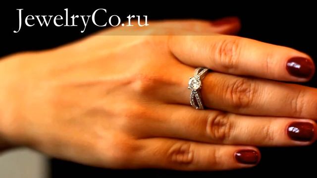 Изящное кольцо с натуральными камнями смотреть онлайн