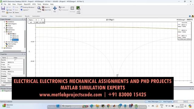 Design of microstrip antenna Wilkinson power divider using HFSS Ansys resonant at 2.1 Ghz