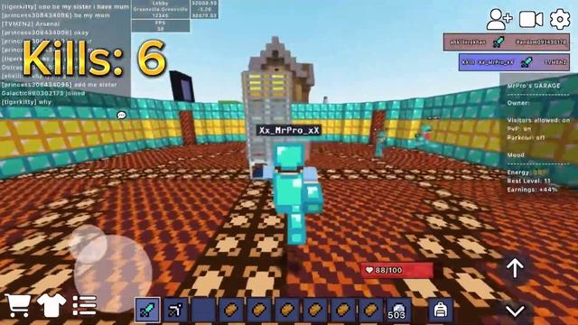 PVP in GREENVILLE Bloxd.io смотреть онлайн