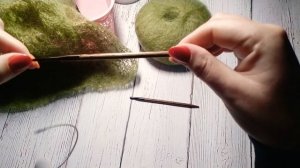 Как подсоединить леску к съёмным спицам