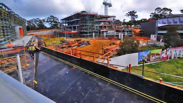 Ngoolark (Building 34) construction timelapse смотреть онлайн