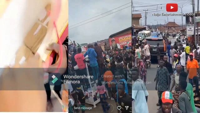 Portable Campaign For APC Against Davido's Uncle Governorship Election In Osun State смотреть онлайн