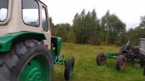 ЮМЗ 6 и Т 25/дела идут...