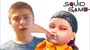 Не Открывайте ПОСЫЛКИ из Squid Game Ночью !