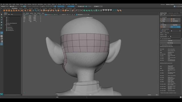Retopology Maya