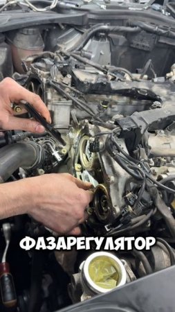 Замена ГРМ в двигателе М276 Mercedes S-coupe