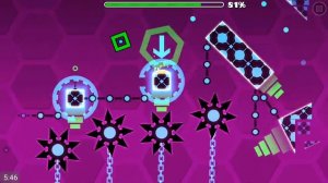 ПРОХОЖДЕНИЕ GEOMETRY DASH|HEXAGON FORCE ПРОЙДЕН|