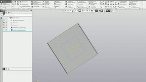 Компас 3D создание крышки для коробки с отвестием и последкющая сборка для проверки коллизий