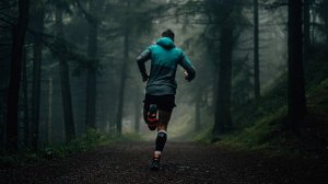 Утро начинается) Зарядка, пробежка)