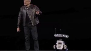 Дженсен Хуанг показал первого робота от Nvidia.