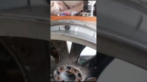 Замена батарейки  датчика  давления шин, Reno IV