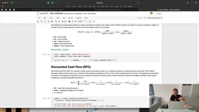 Sai stimare il valore di un'azione? Calcolatore automatico Discounted Cash Flow (Python) смотреть онлайн
