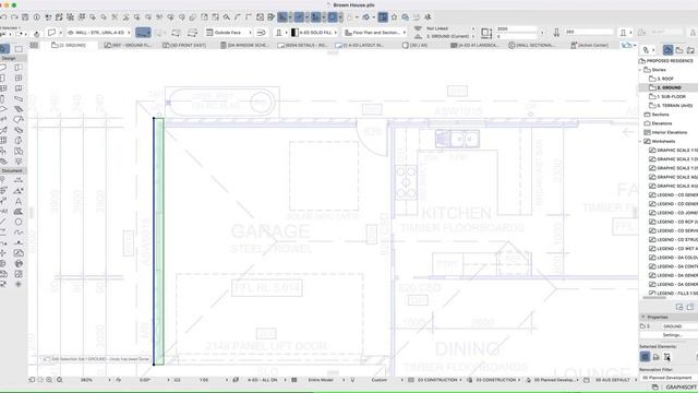 ARCHICAD 25 MODELLING - 01 WALLS VIA TRACE смотреть онлайн
