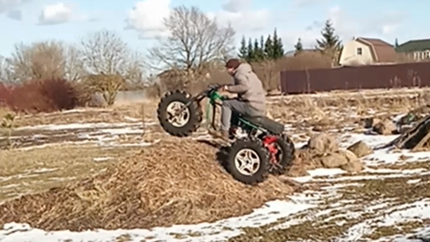 КваТРИцикл , первый выезд . смотреть онлайн